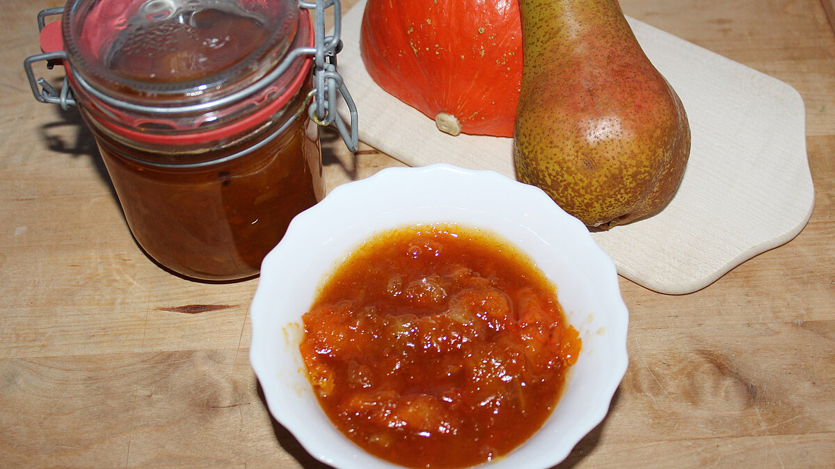 click dich fit!: Kürbis-Apfel-Birnen-Marmelade click dich fit!: Kürbis-Apfel-Birnen-Marmelade